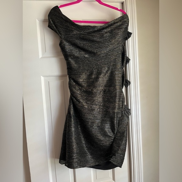 Bec & Bridge Glitter Rain Dress SIZE 8 - Picture 6 of 7